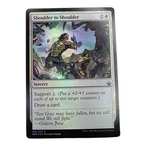 Magic: The Gathering Shoulder to Shoulder Trading Card